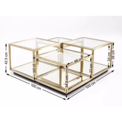 Table Basse Luigi Dore (Jeu De 4)