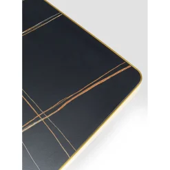 Table Basse Miler Dore 80X80Cm