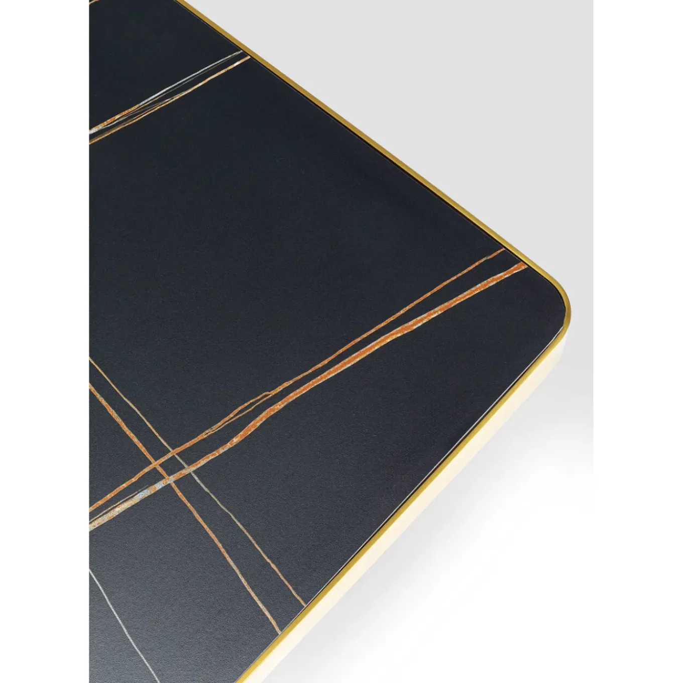 Table Basse Miler Dore 80X80Cm