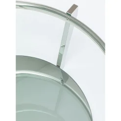 Table Basse Monocolo Argente O90Cm
