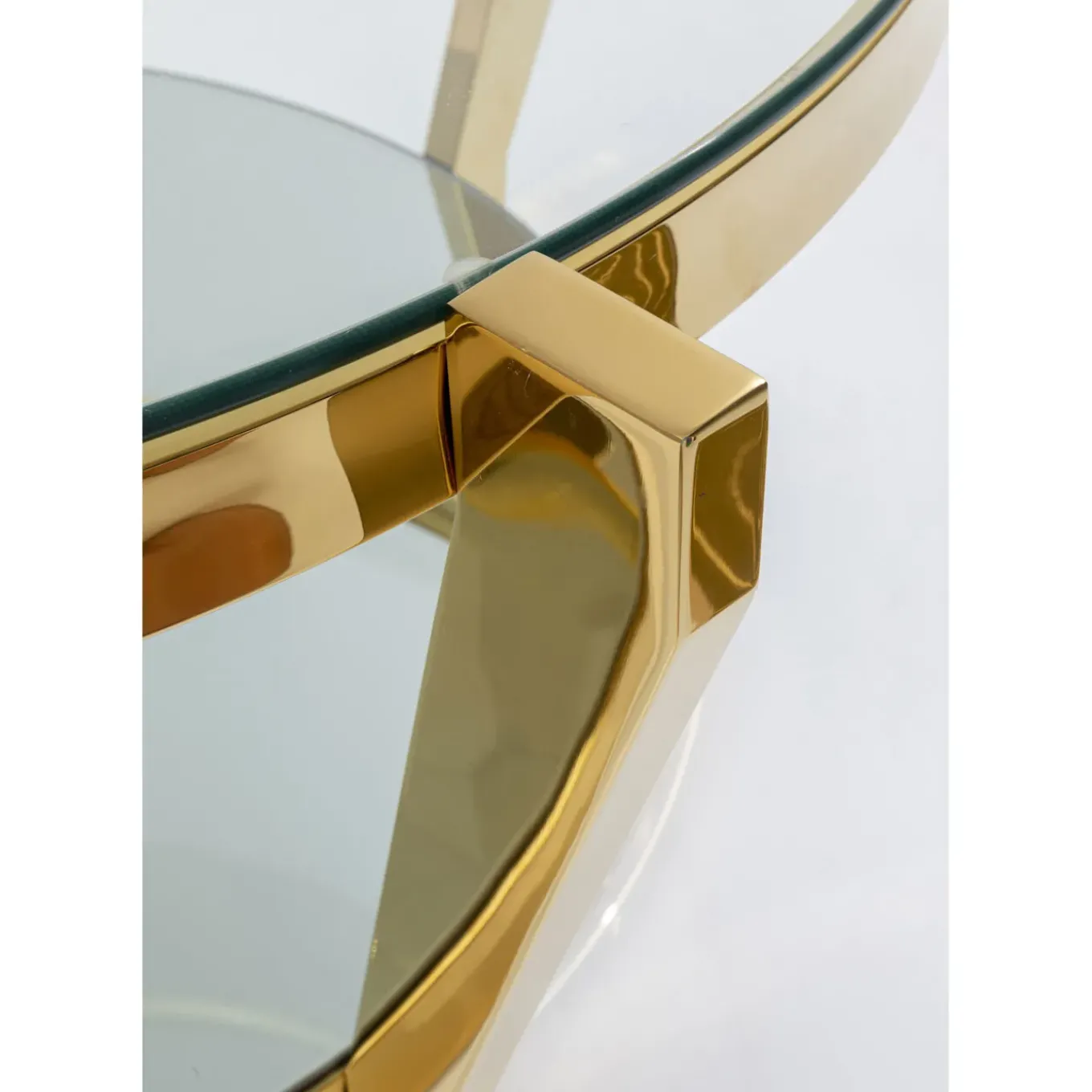 Table Basse Monocolo Dore O90Cm