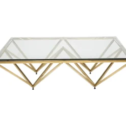 Table Basse Network Doree 105X105Cm