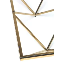 Table Basse Network Doree 105X105Cm