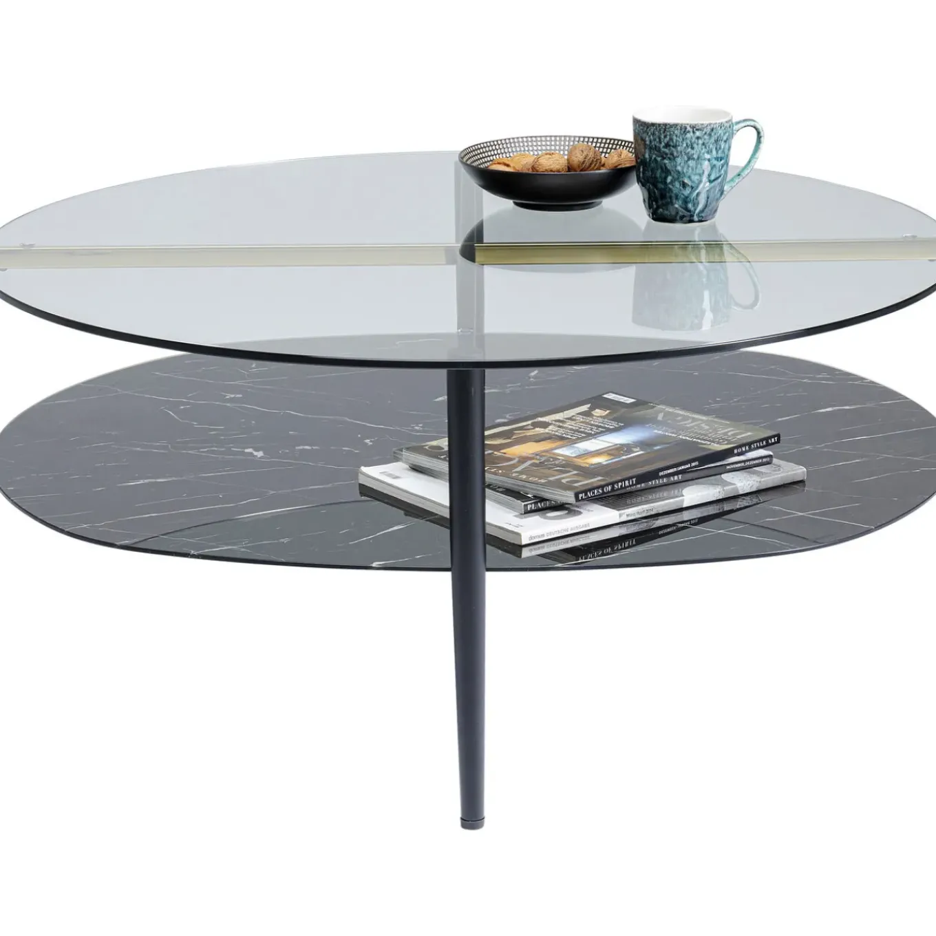 Table Basse Noblesse Ovale 97X91