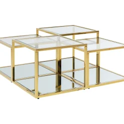 Table Basse Orion Dore (4/Set)