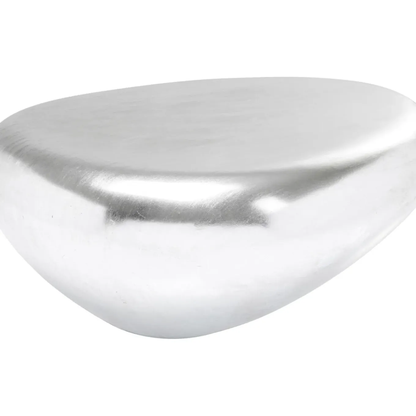 Table Basse Pebble Argente 122X96