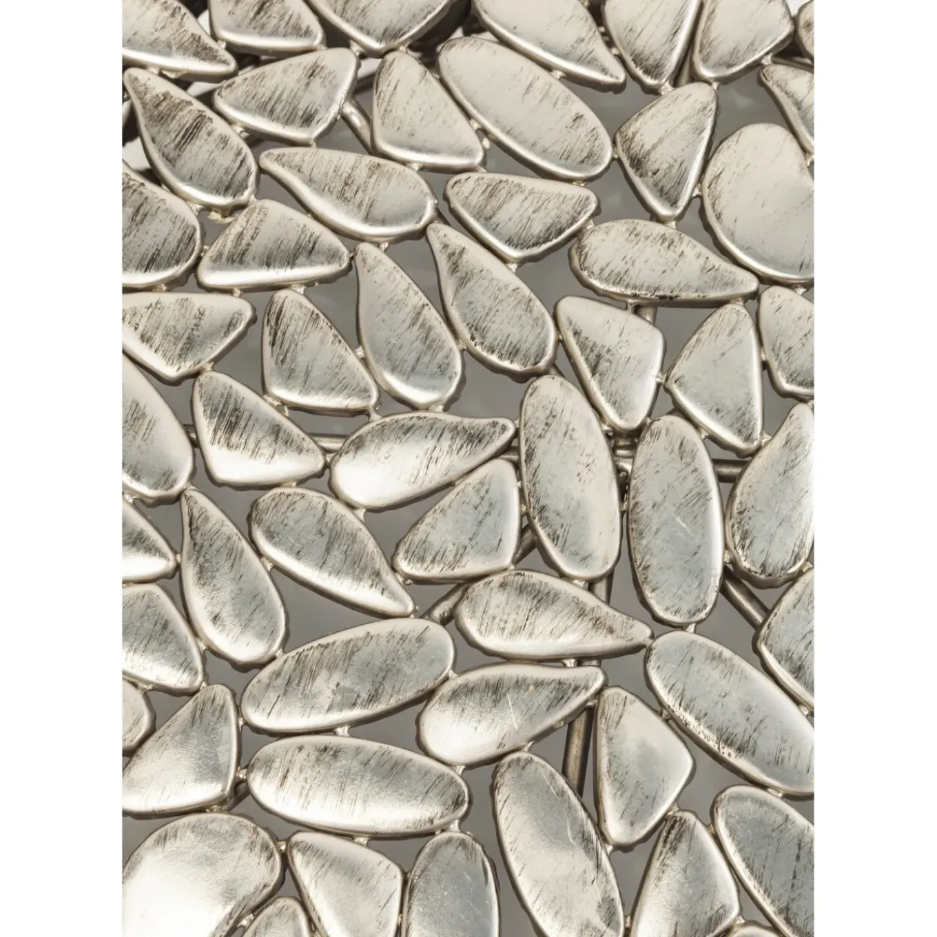 Table Basse Pebbles Deluxe Argente (Jeu De 2)