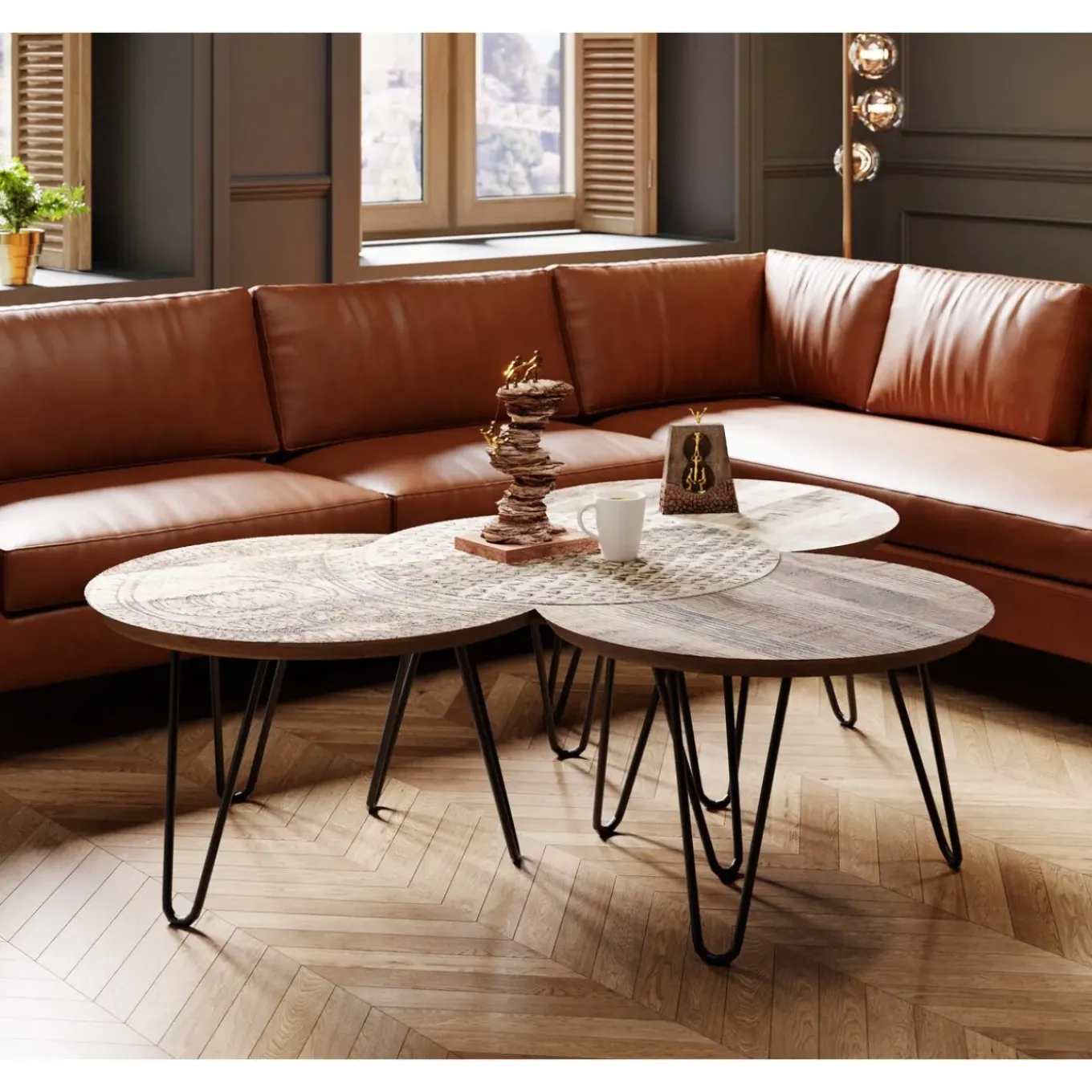 Table Basse Puro (Jeu De 4)