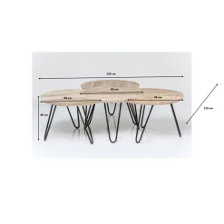 Table Basse Puro (Jeu De 4)
