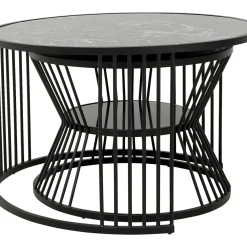 Table Basse Roma Noir (2/Set)