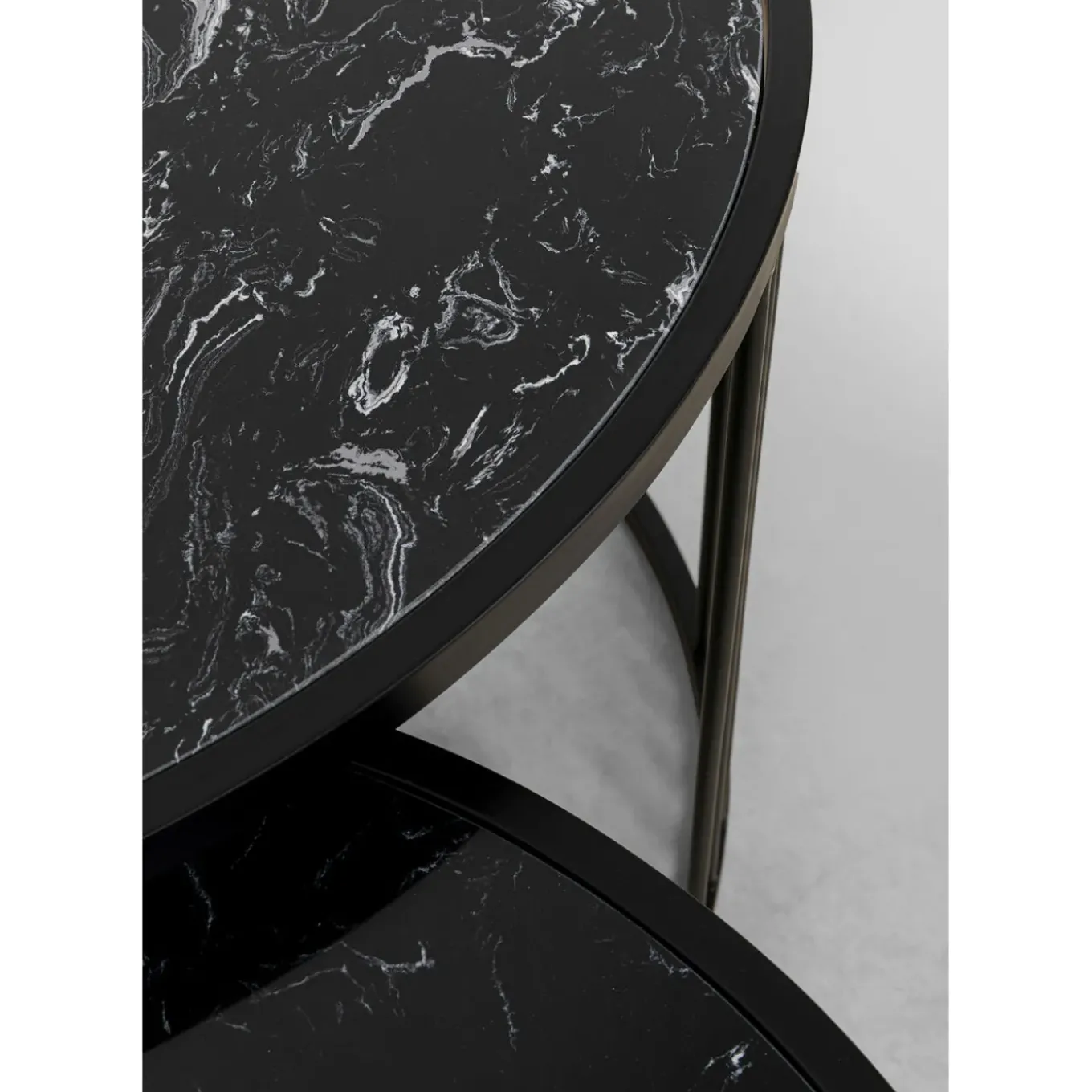Table Basse Roma Noir (2/Set)