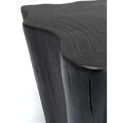 Table Basse Tree Stump Noir 119X68Cm