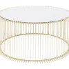 Table Basse Wire Uno Laiton O80Cm
