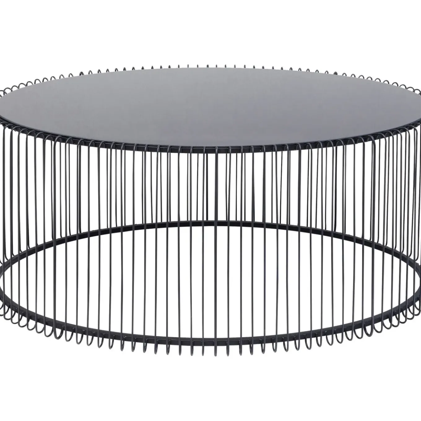 Table Basse Wire Uno Noir 60X90Cm