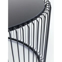 Table Basse Wire Uno Noir 60X90Cm