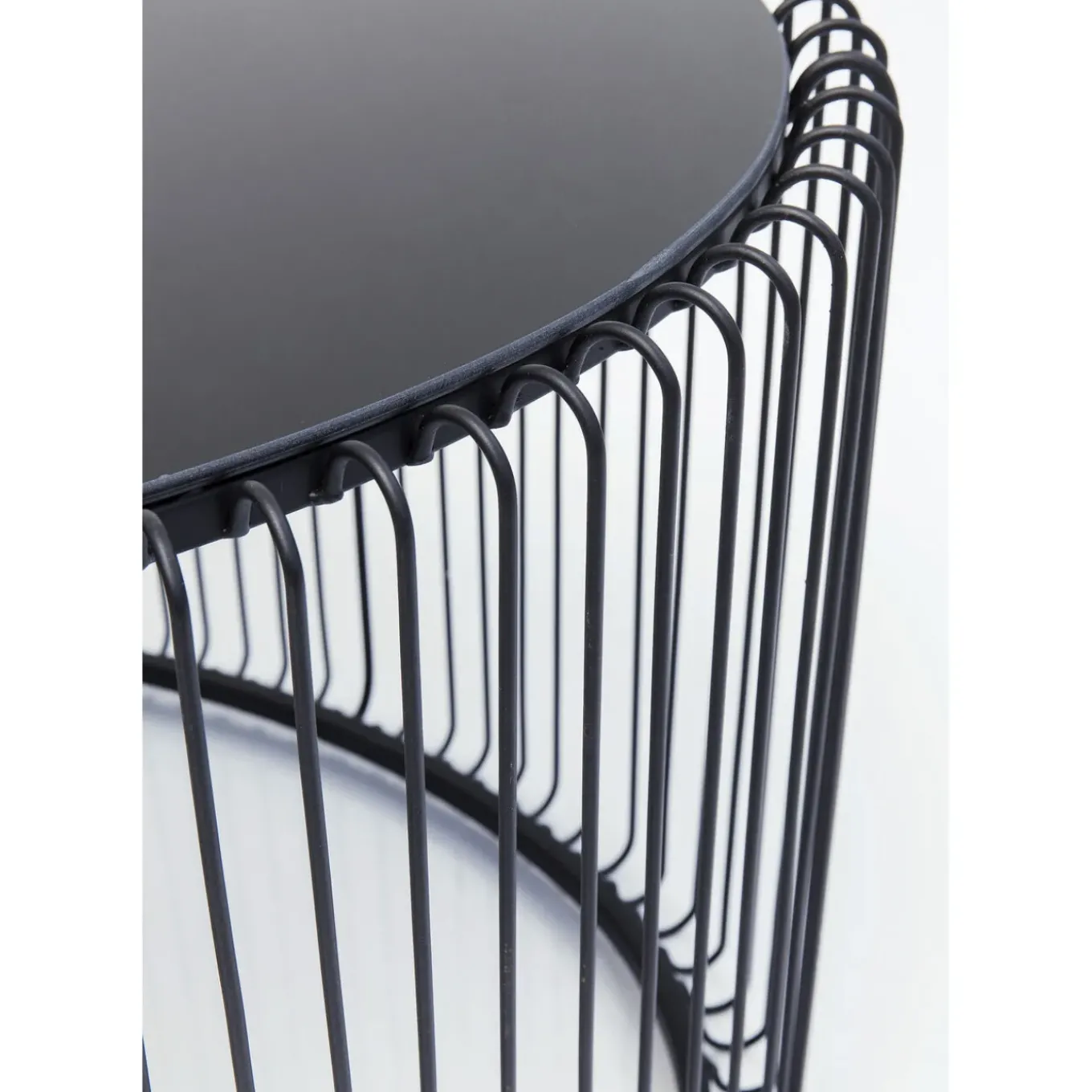 Table Basse Wire Uno Noir 60X90Cm