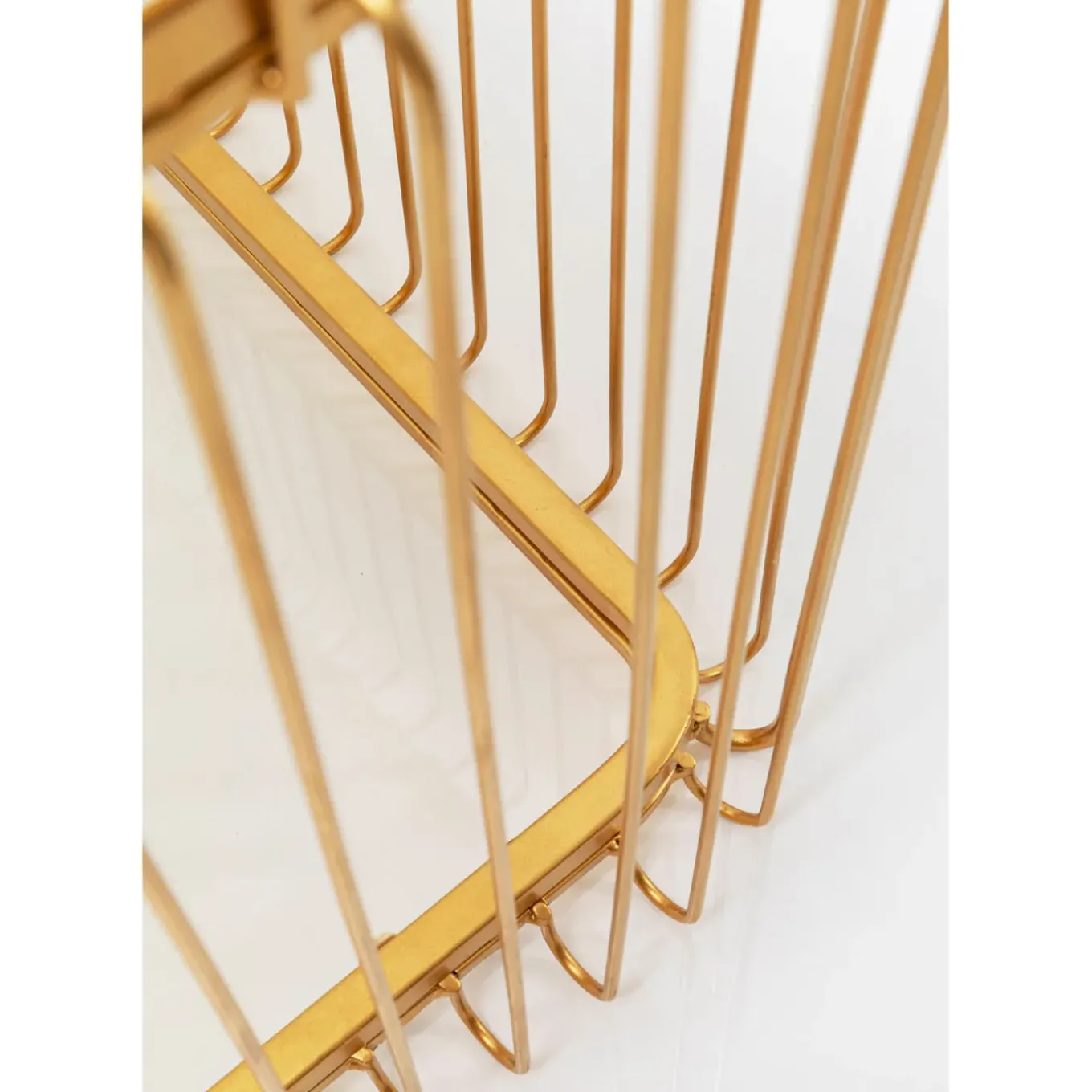 Table Basse Wire Verre Marbre Blanc 145X70Cm