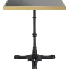 Table Bistrot Kaffeehaus Rim Noir 60X60