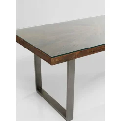 Table Conley Acier Brut 180X90