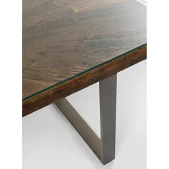Table Conley Acier Brut 180X90