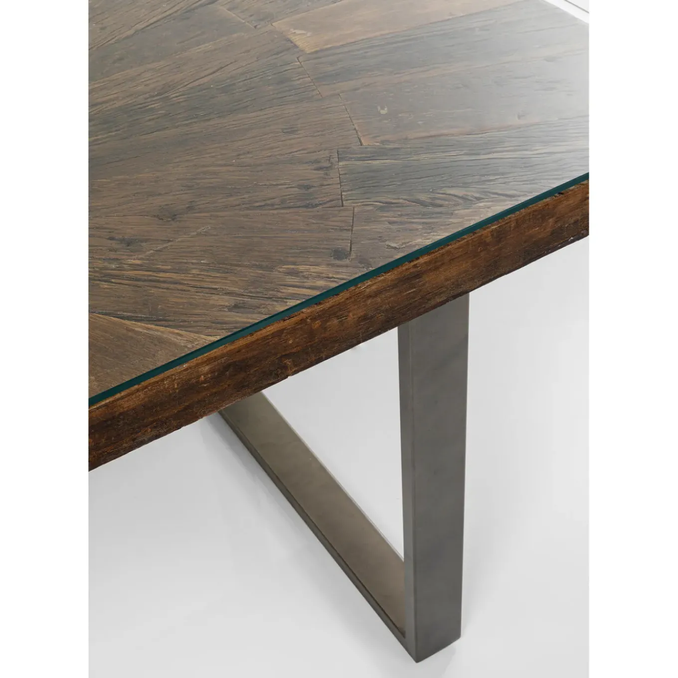 Table Conley Acier Brut 180X90
