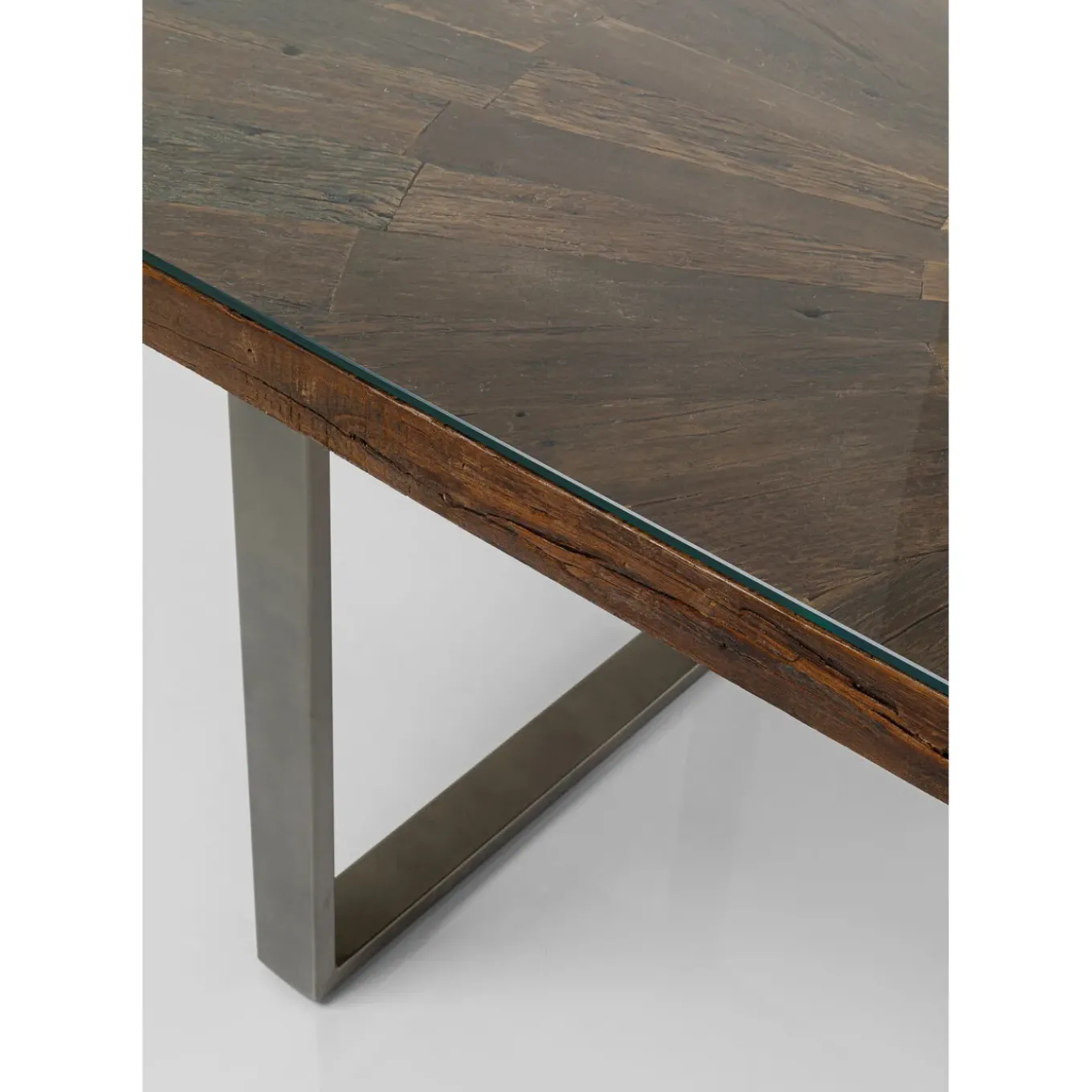 Table Conley Acier Brut 180X90