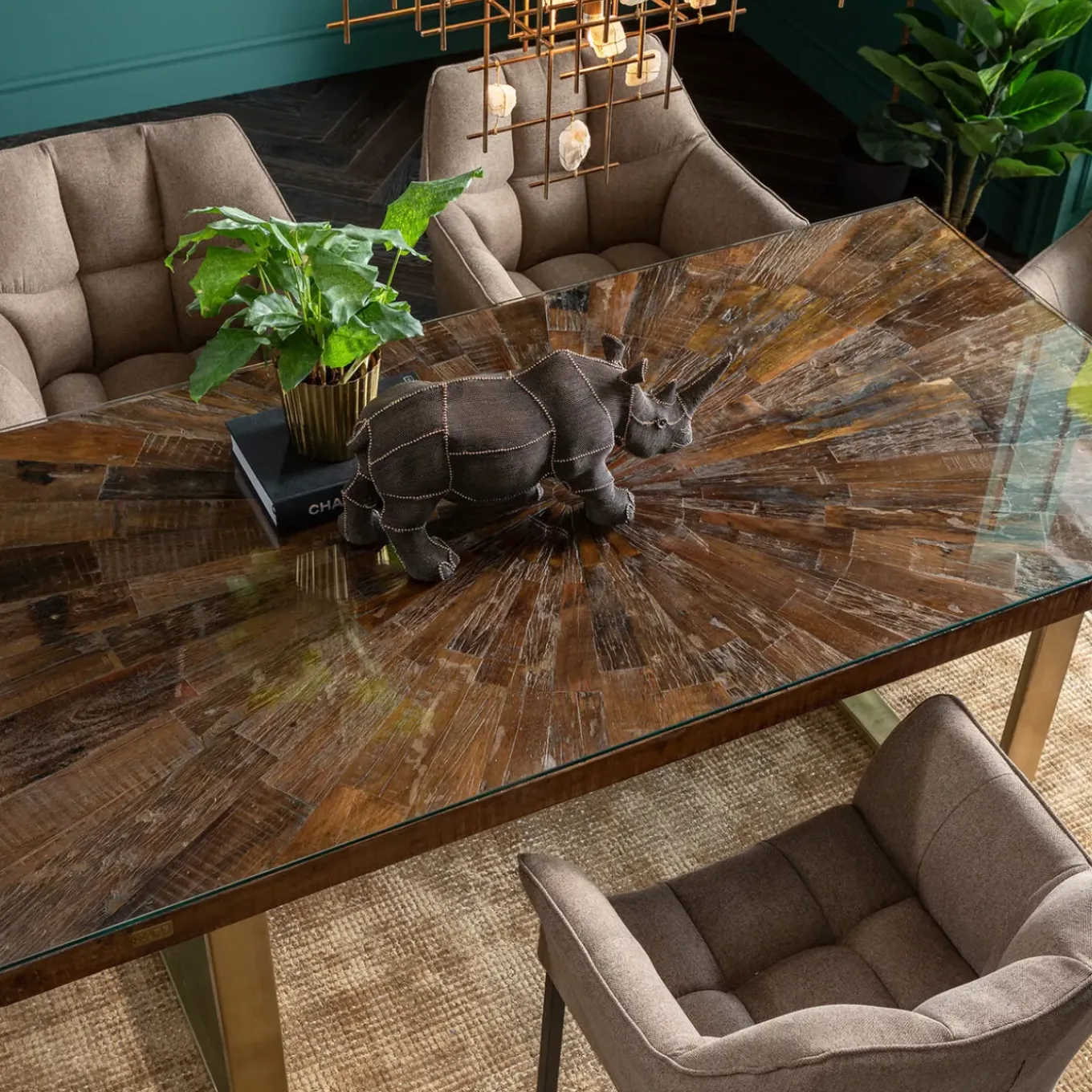 Table Conley Laiton 180X90Cm