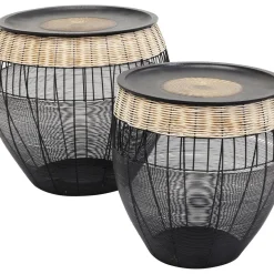 Table D Appoint African Drums (2/Set)