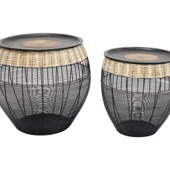 Table D Appoint African Drums (2/Set)