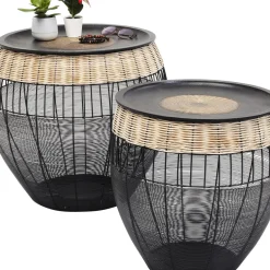 Table D Appoint African Drums (2/Set)