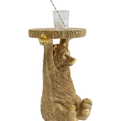 Table D Appoint Animal Bear Dore 35X34Cm