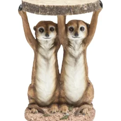 Table D Appoint Animal Meerkat Sisters O33Cm
