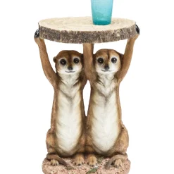 Table D Appoint Animal Meerkat Sisters O33Cm