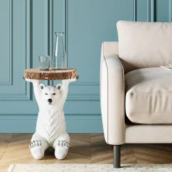 Table D Appoint Animal Polar Bear O37Cm