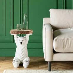 Table D Appoint Animal Polar Bear O37Cm