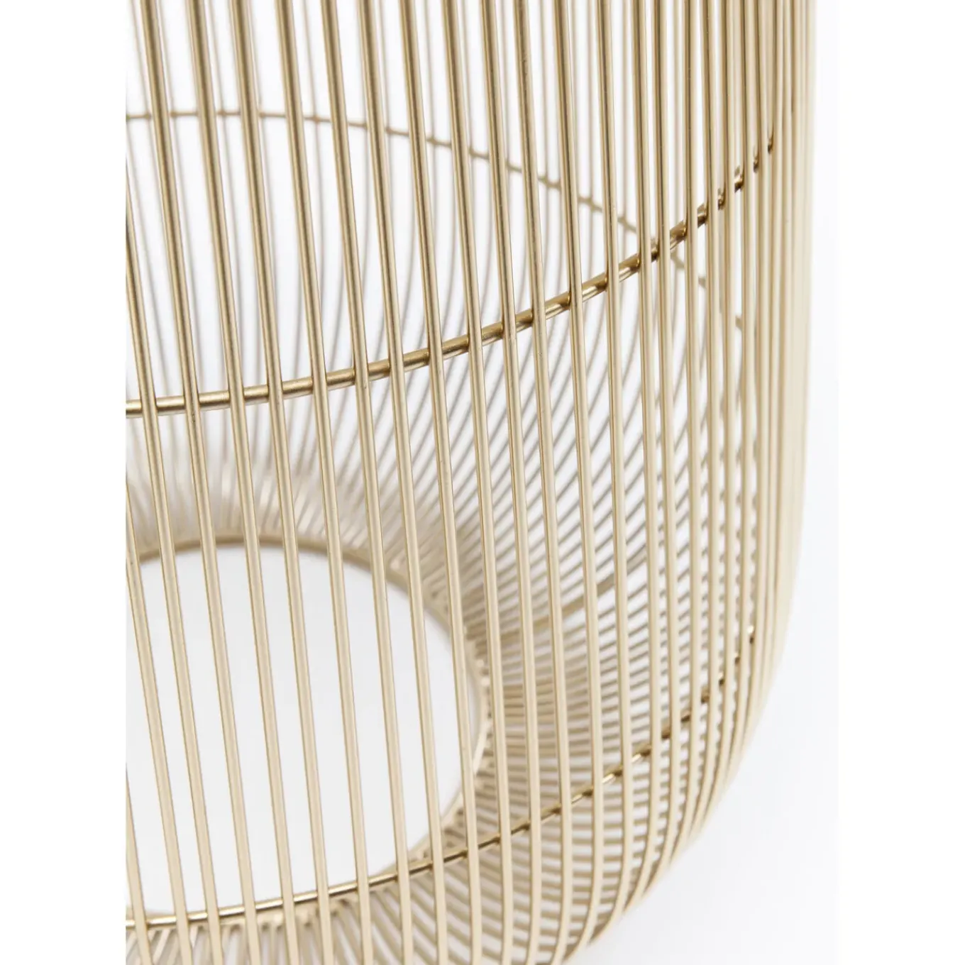 Table D Appoint Beam Marbre Blanc-Laiton O32Cm
