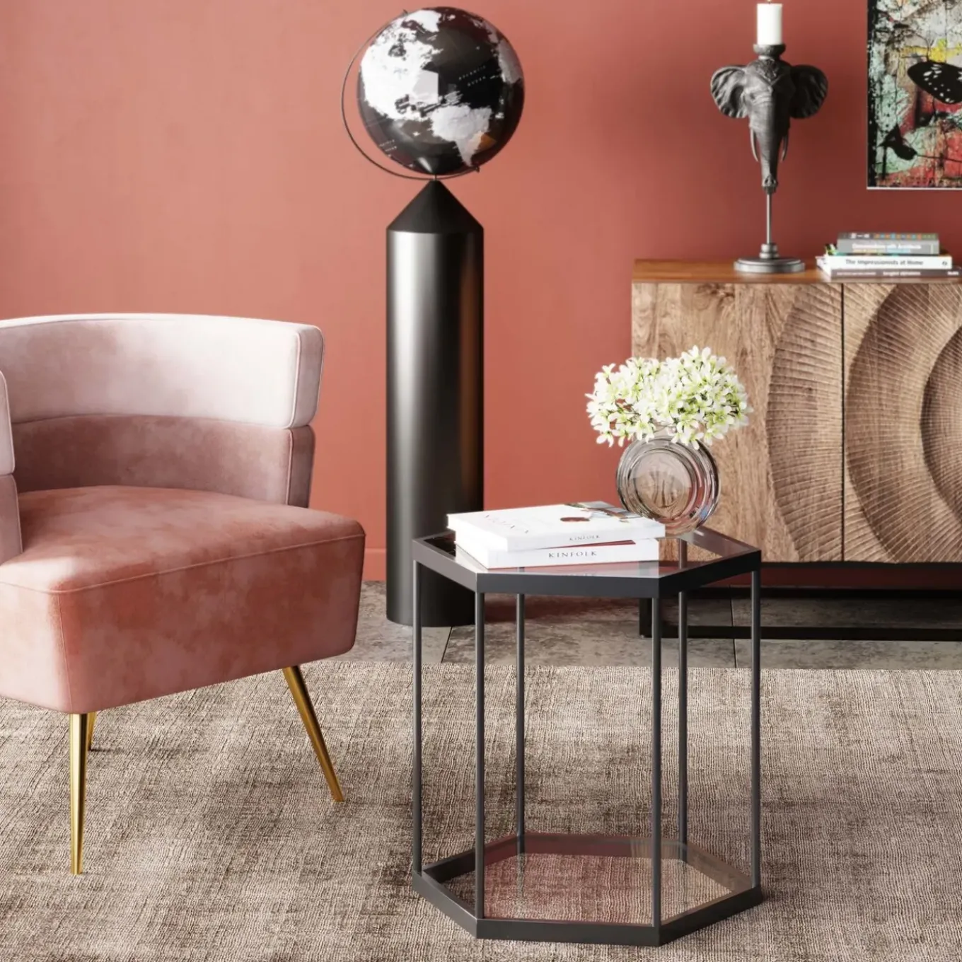 Table D Appoint Comb Noir 55