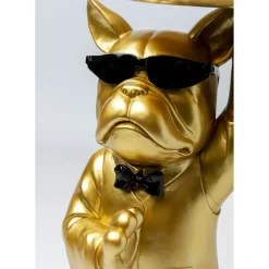 Table D Appoint Cool Bulldog Tray Dore 34X55Cm