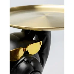 Table D Appoint Cool Bulldog Tray Noir 34X55Cm