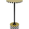 Table D Appoint Domero Checkers Vert Olive O25Cm