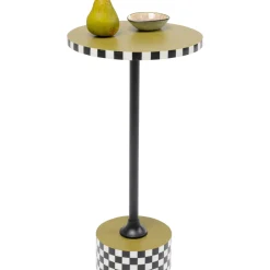 Table D Appoint Domero Checkers Vert Olive O25Cm