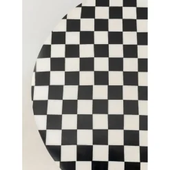 Table D Appoint Domero Chess Noir Blanc O25Cm