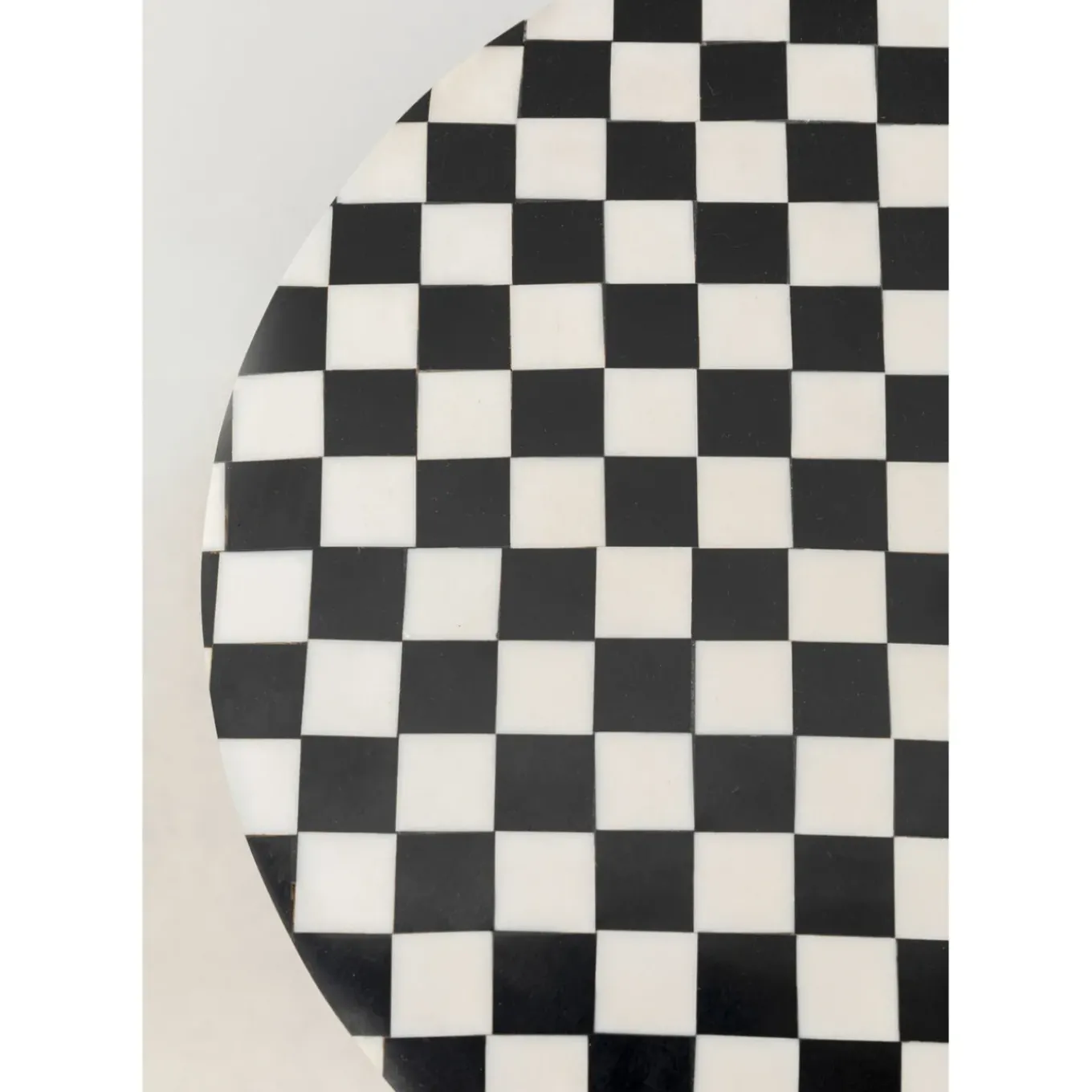 Table D Appoint Domero Chess Noir Blanc O25Cm