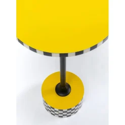 Table D Appoint Domero Checkers Jaune O25Cm