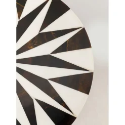 Table D Appoint Domero Star Noir Blanc O25Cm