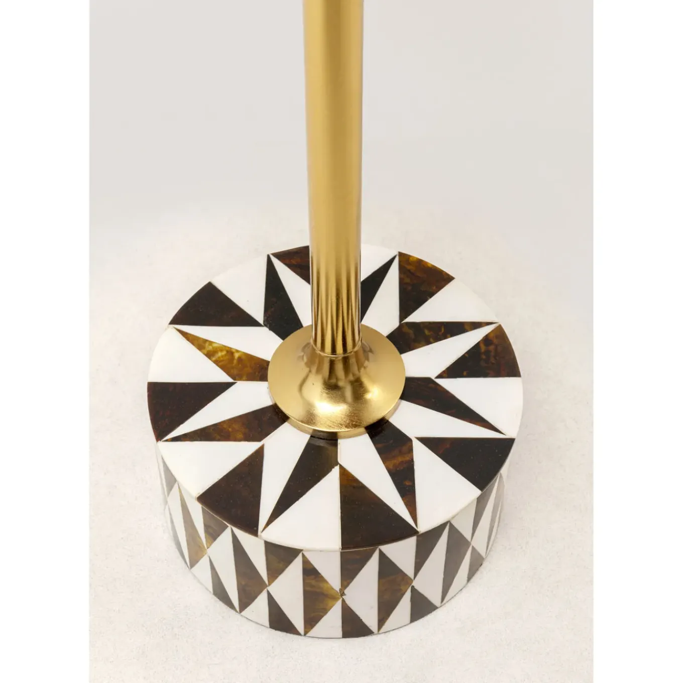 Table D Appoint Domero Star Noir Blanc O25Cm
