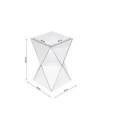 Table D Appoint Luxury Triangle 32X32Cm