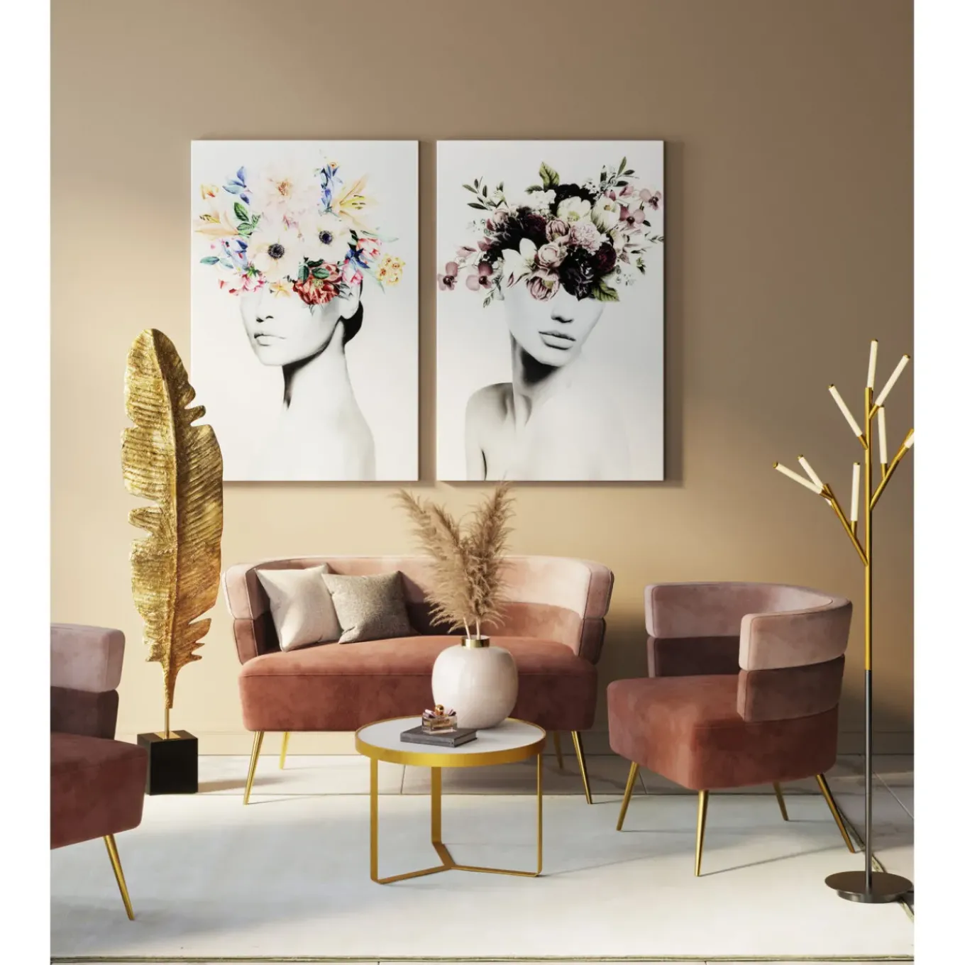 Table D Appoint Marble Or O55