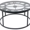 Table D Appoint Roman Noir O76Cm