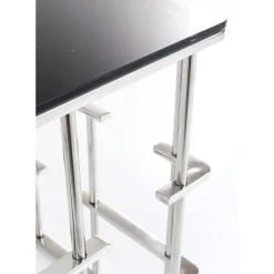 Table D Appoint Rome Argente 40X40Cm